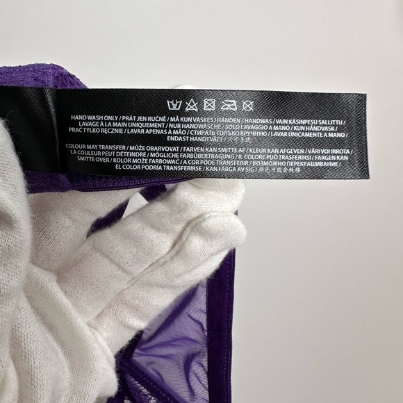 BlueBella NWT, Purple Lace Bra, Coquette, Zesty, Confidently Sexy 34C - Picture 8 of 12